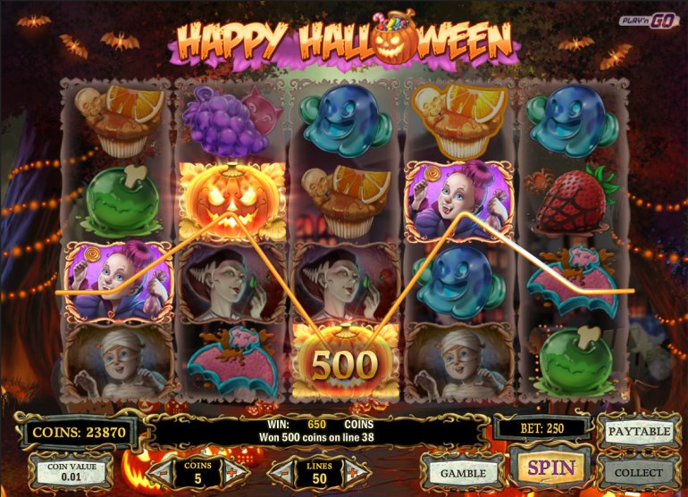 Happy Halloween video slot